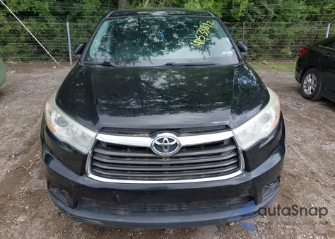 2014 Toyota Highlander Le из США, поврежденный, VIN 5TDZARFHXES005068